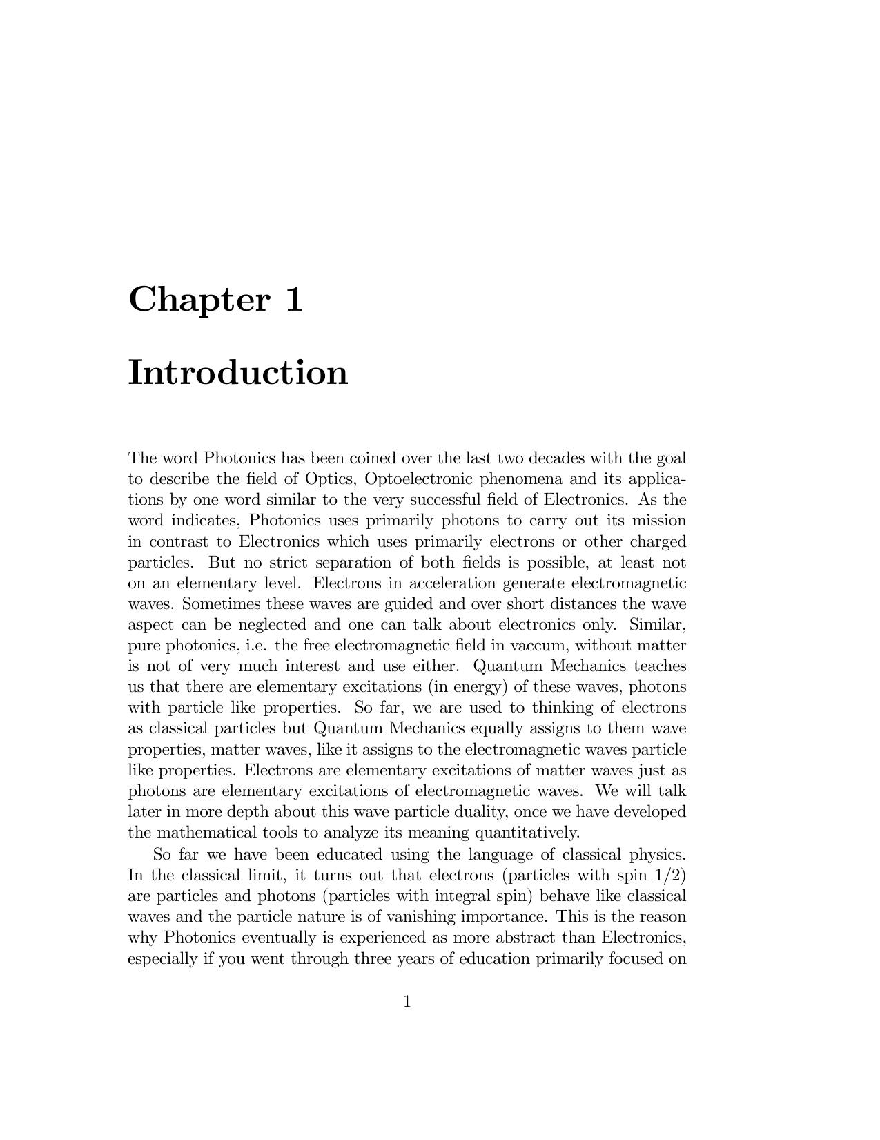 Fundamentals of Photonics: Quantum Electronics: Lecture Notes by Prof. Franz Kärtner