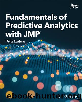 Fundamentals of Predictive Analytics with JMP by Ron Klimberg