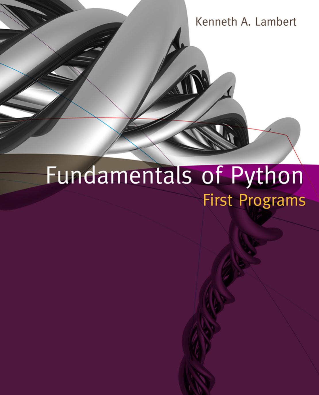Fundamentals of Python by Unknown