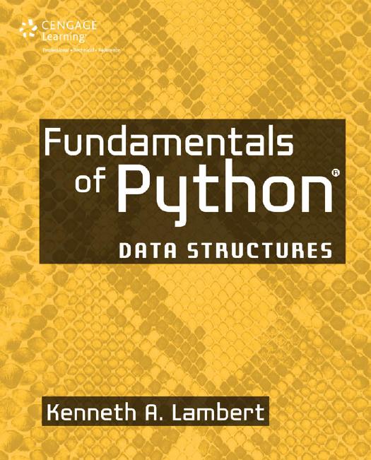 Fundamentals of Python: Data Structures (Repost) by Unknow
