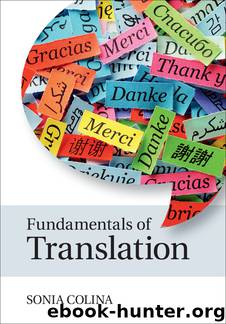 Fundamentals of Translation by Colina Sonia