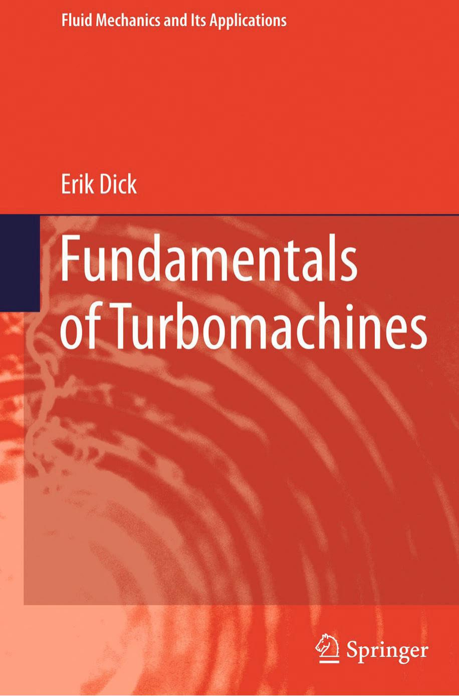 Fundamentals of Turbomachines by Erik Dick