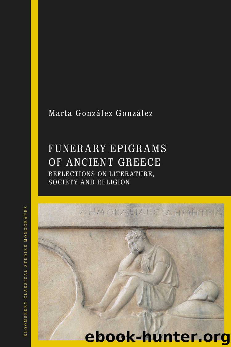 Funerary Epigrams of Ancient Greece by Marta González González