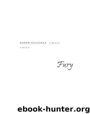 Fury by Koren Zailckas
