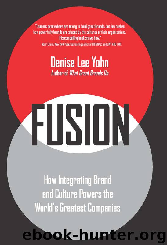 Fusion: How Integrating Brand and Culture Powers the World's Greatest Companies by Denise Leeyohn