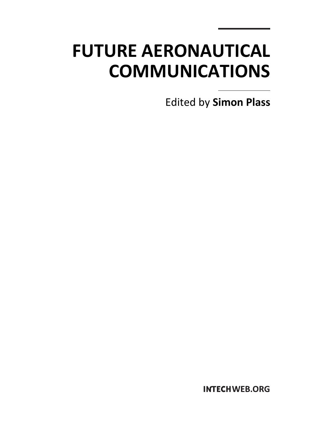 Future Aeronautical Communications by S. Plass