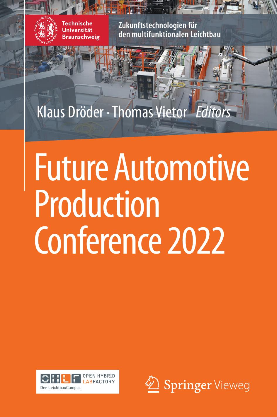 Future Automotive Production Conference 2022 by Klaus Dröder Thomas Vietor