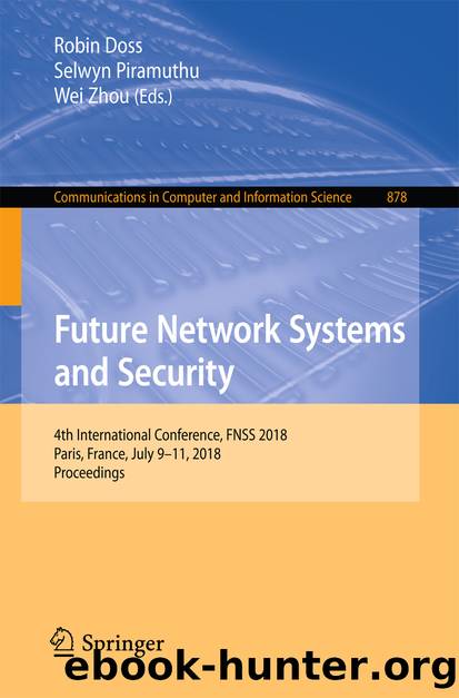 Future Network Systems and Security by Unknown