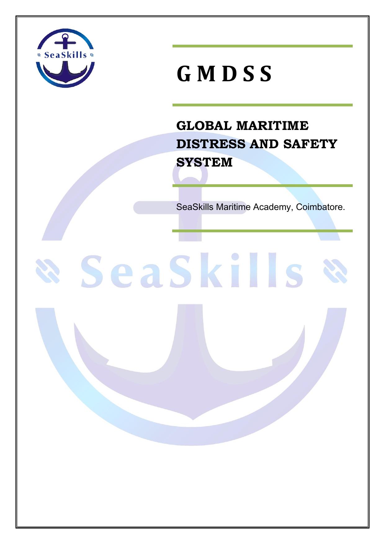 G M D S S by SeaSkills Maritme Academy Coimbatore