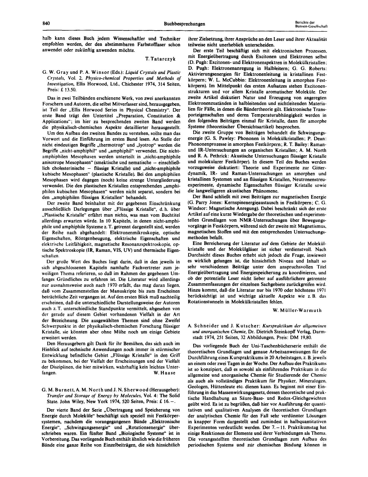 G. W. Gray und P. A. Winsor (Eds.): Liquid Crystals and Plastic Crystals, Vol. 2, Physico-chemical Properties and Methods of Investigation, Ellis Horwood. Ltd., Chichester 1974, 31 by Unknown