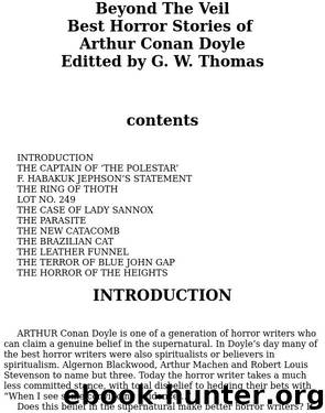 G. W. Thomas (ed) by unknow