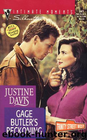 GAGE BUTLER'S RECKONING by Justine Davis