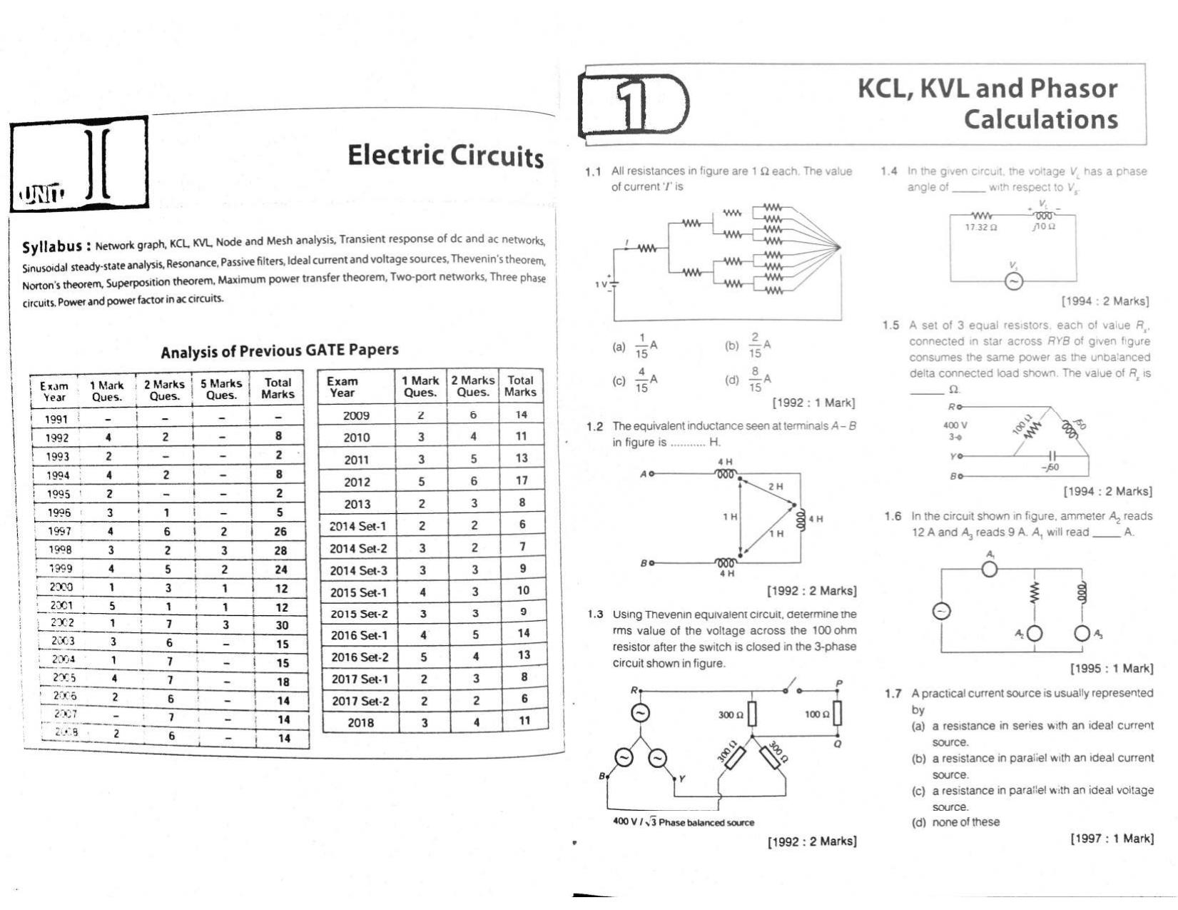 GATE 2019 : ELECTRICAL ENGG. SOLVED PAPERS by Made easy