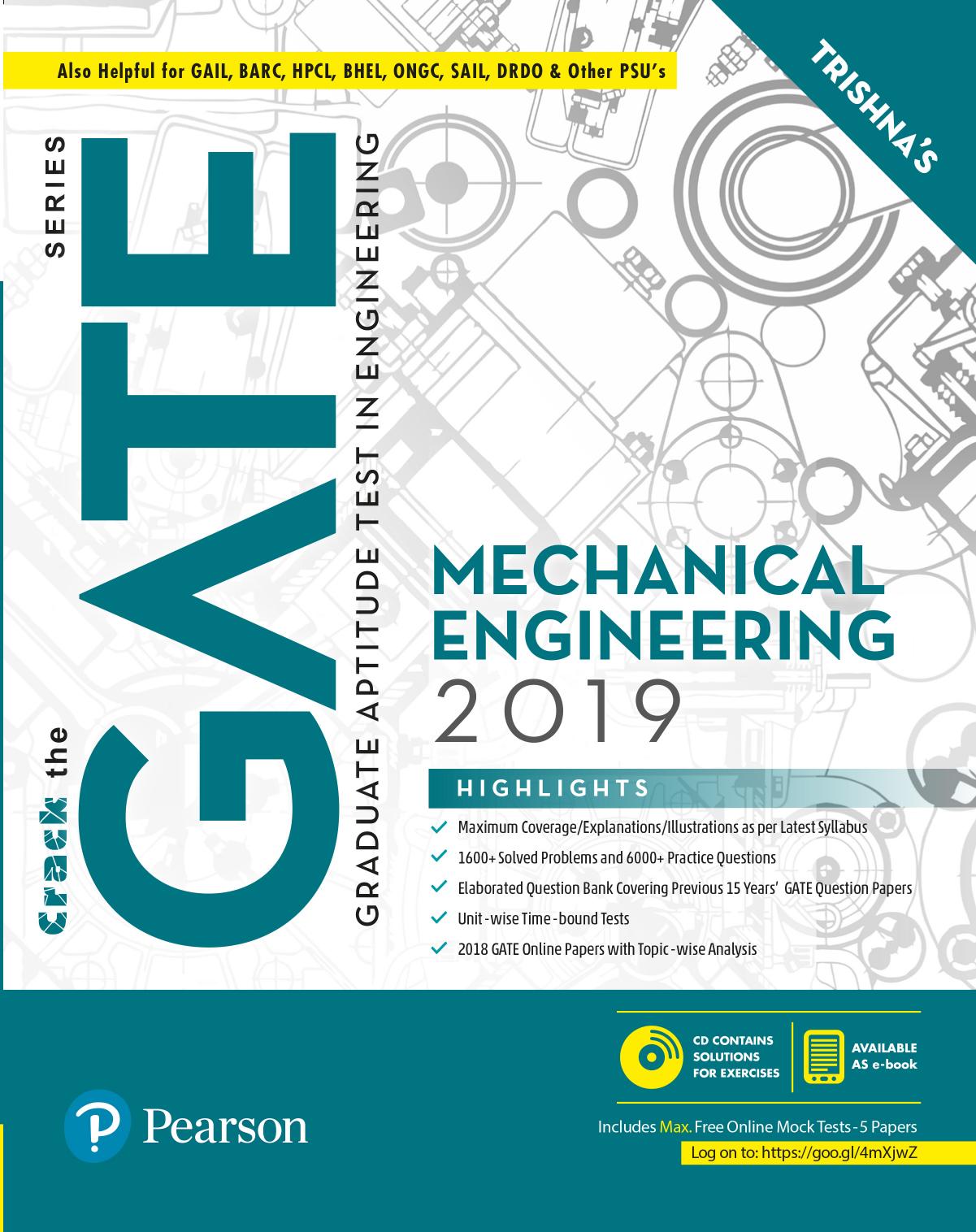 GATE Mechanical Engineering 2019 by Unknow