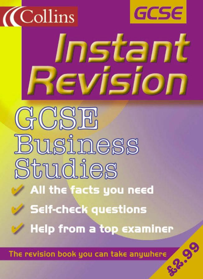 GCSE Business Studies (Repost) by Unknow