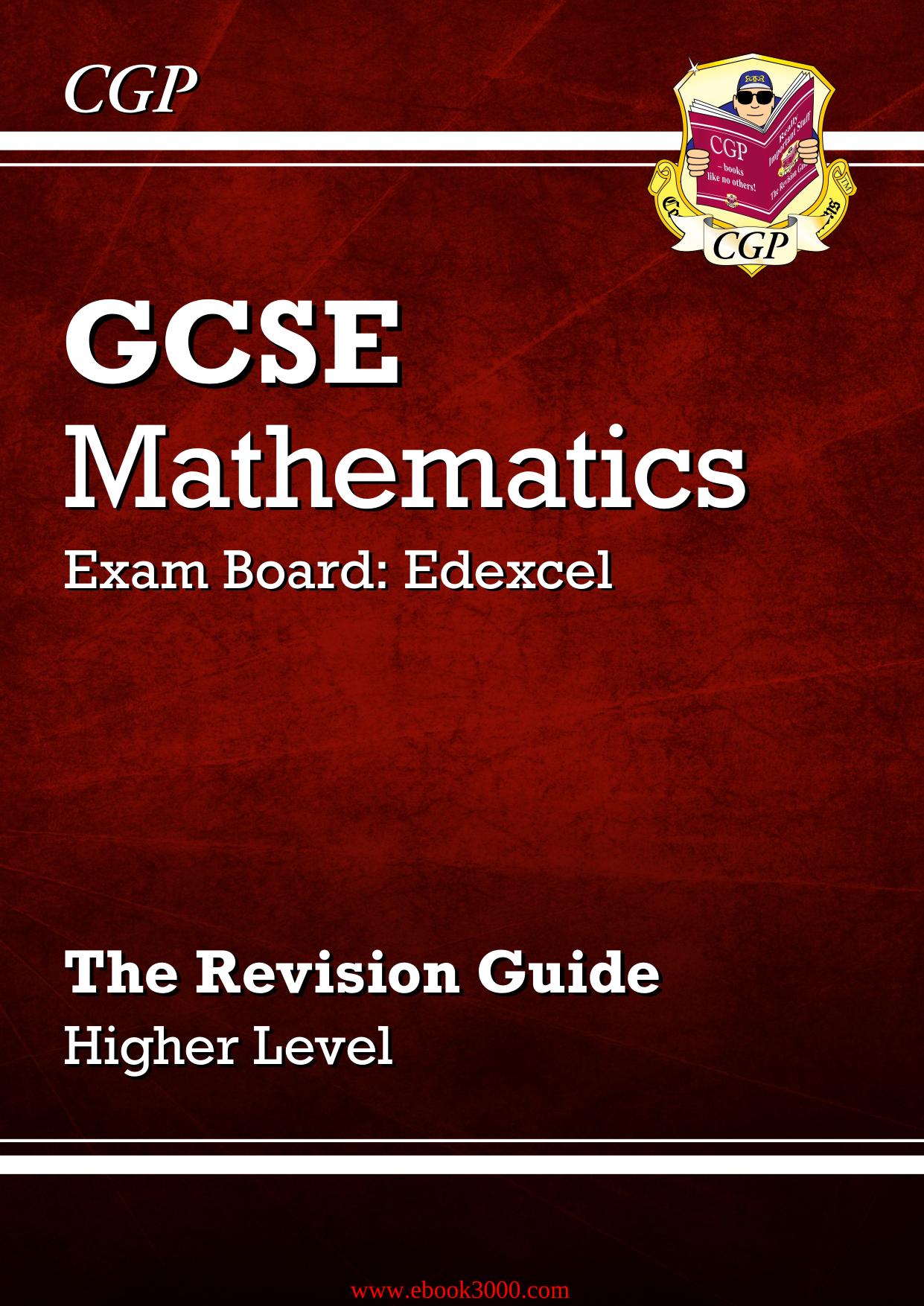 GCSE Maths Edexcel Revision Guide Higher Level by Unknow