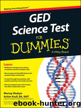 GED Science for Dummies by Murray Shukyn & Achim K. Krull BA MAT