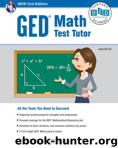 GED&#174; Math Test Tutor by Sandra Rush