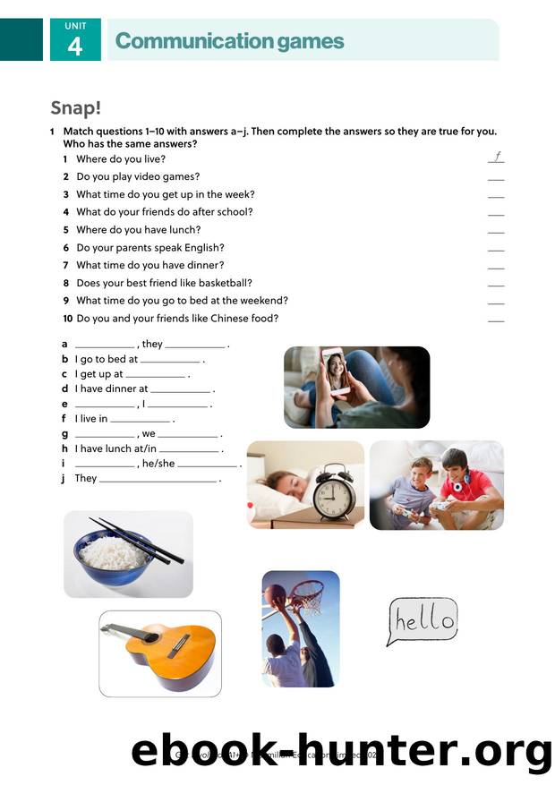 GI A1PLUS Communication Games U4 by Unknown