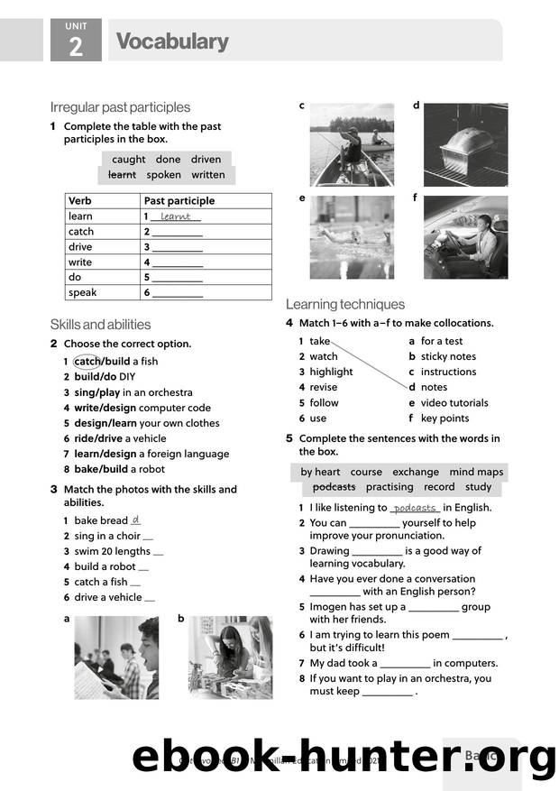 GI B1 U2 Vocabulary Basics by Unknown