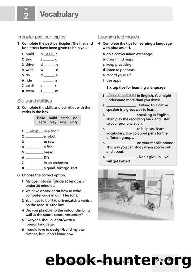 GI B1 U2 Vocabulary Standard by Unknown