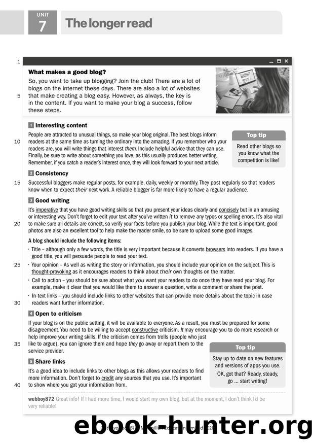 GI B1 U7 The longer read by Unknown