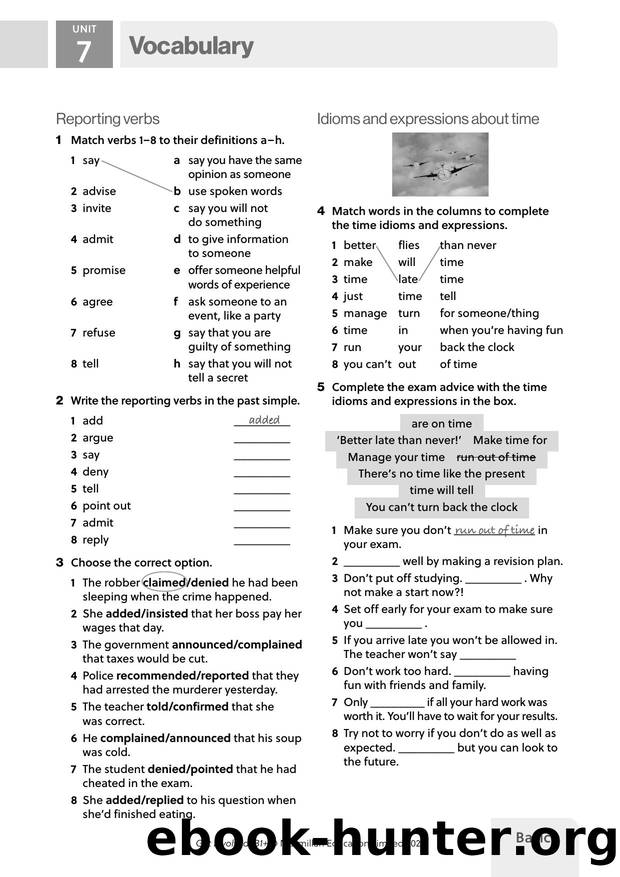 GI B1PLUS U7 Vocabulary Basics by Unknown