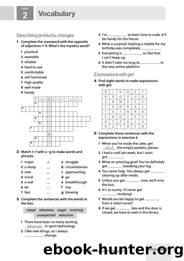 GI B2 U2 Vocabulary Standard by Unknown