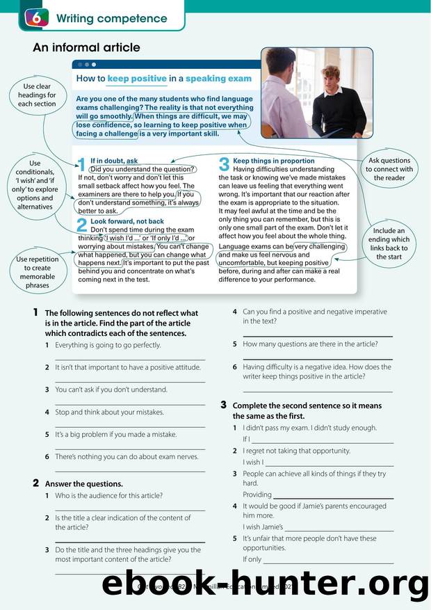 GI B2 U6 Writing competence by Unknown
