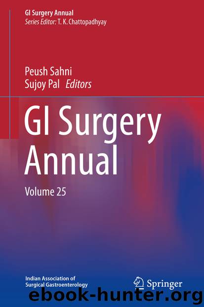 GI Surgery Annual by Peush Sahni & Sujoy Pal