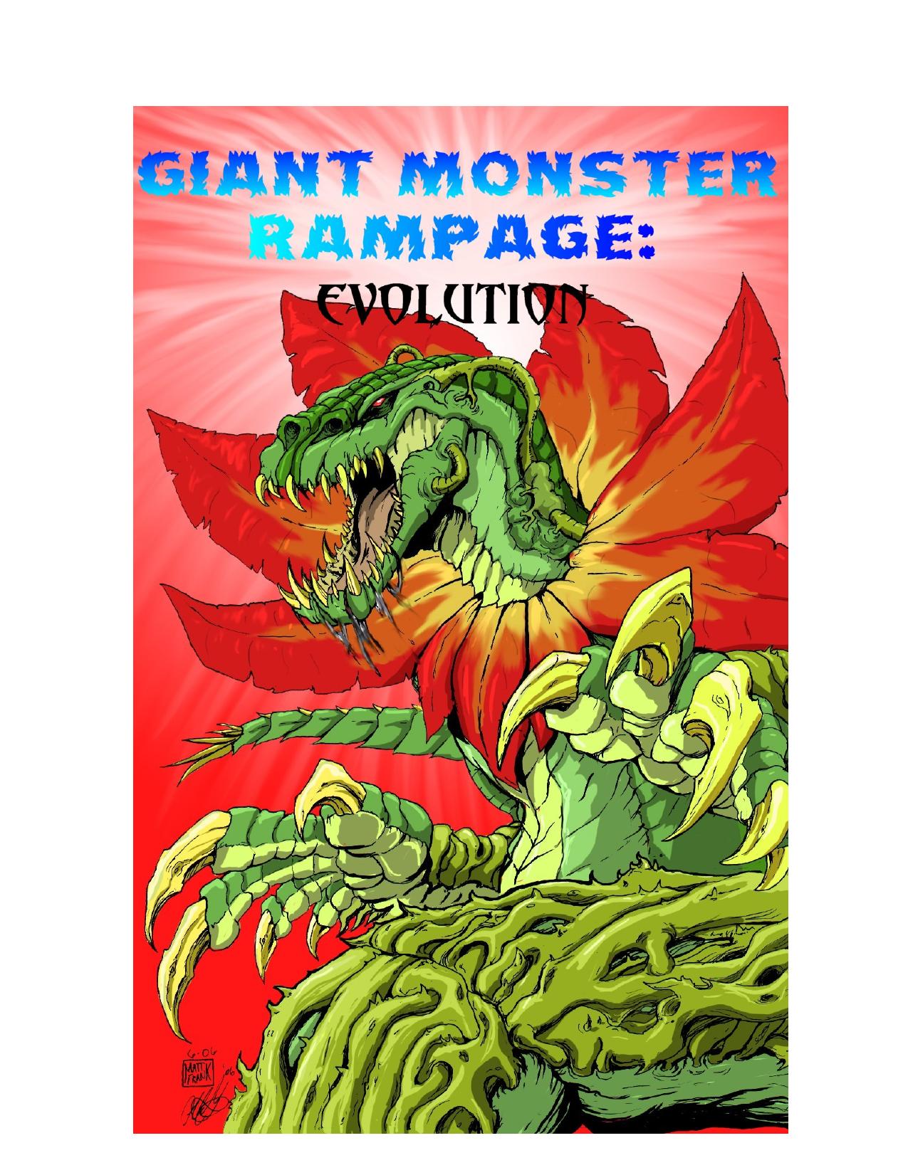 GIANT MONSTER RAMPAGE by Nydia Landers