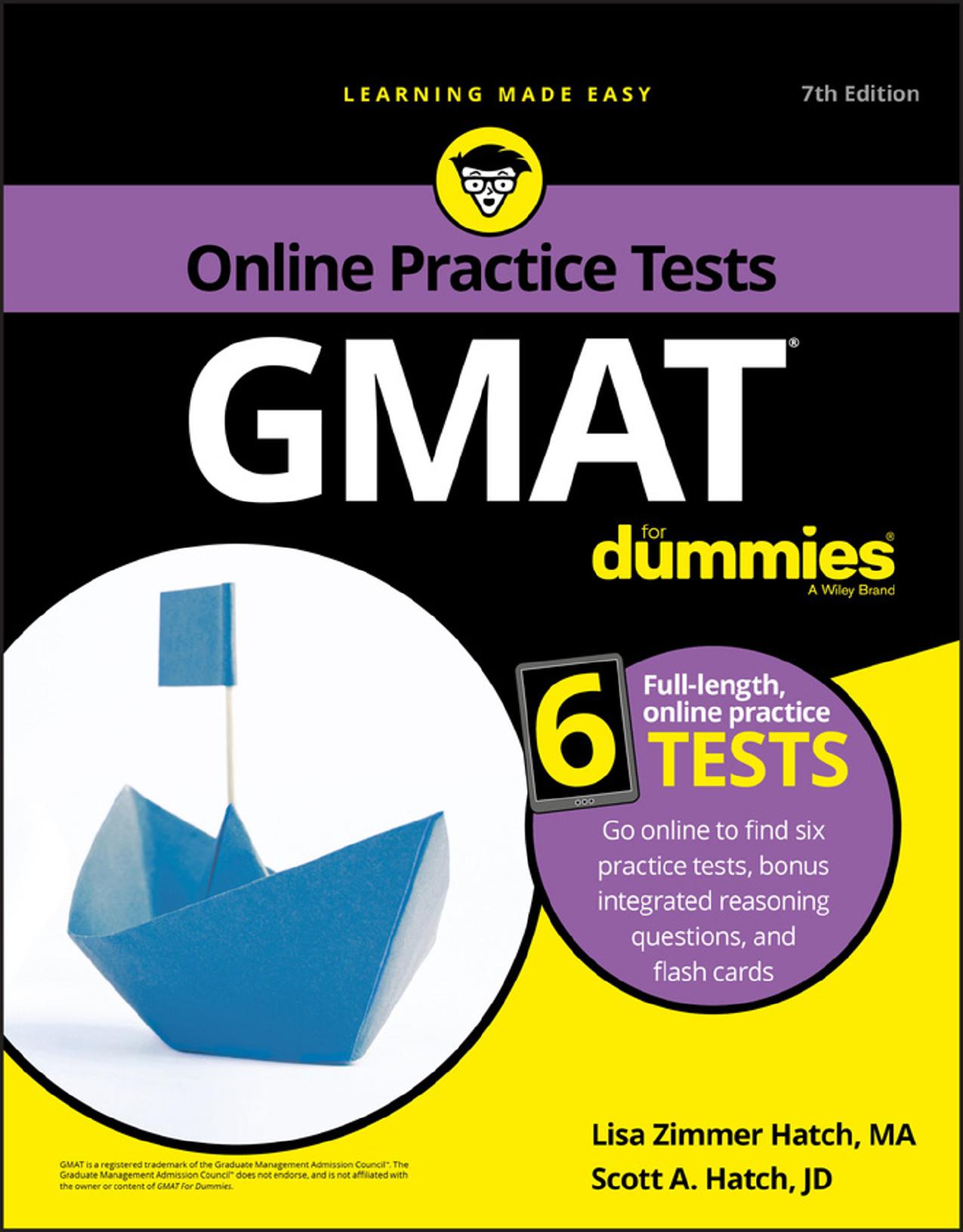 GMAT For Dummies 7th Edition by Lisa Zimmer Hatch Scott A. Hatch