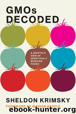 GMOs Decoded by Sheldon Krimsky