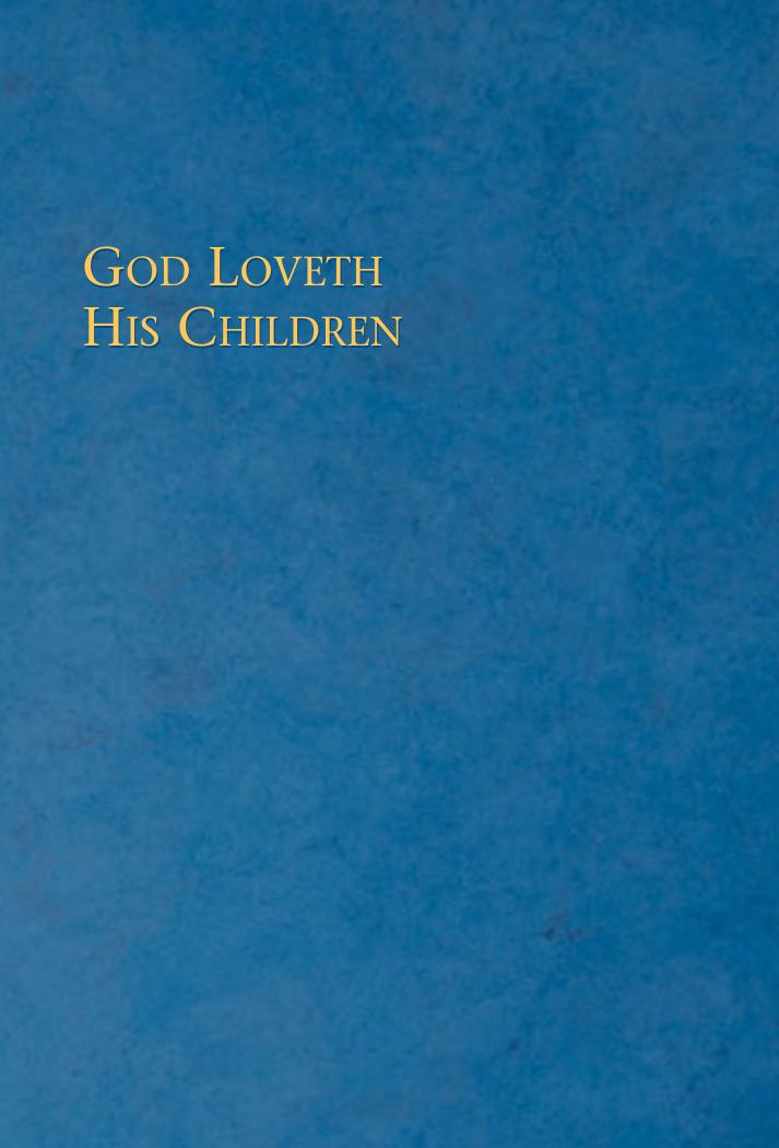 GOD LOVETH HIS CHILDREN by Unknown