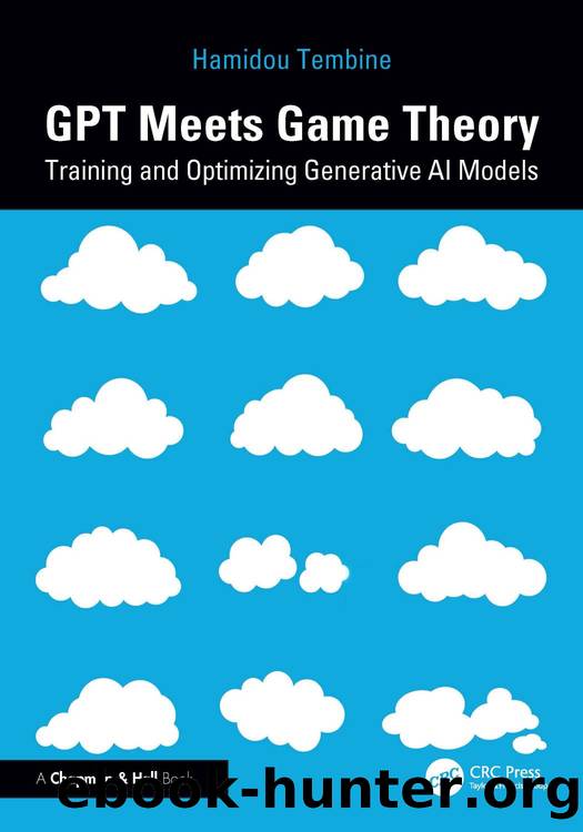 GPT Meets Game Theory: Training and Optimizing Generative AI Models by Hamidou Tembine