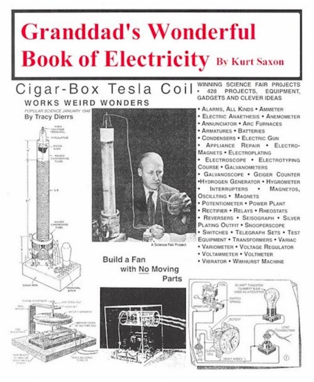 GRANDDAD'S WONDERFUL BOOK OF ELECTRICITY by Unknown