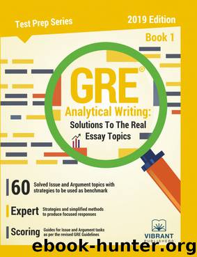 GRE Analytical Writing by Book 1