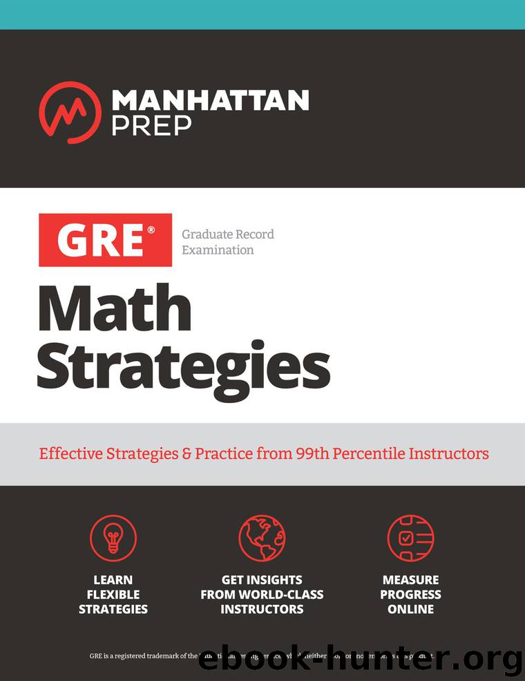 GRE Math Strategies by Manhattan Prep