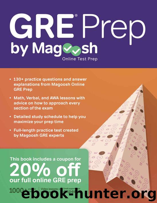 GRE Prep by Magoosh by Magoosh & Chris Lele & Mike McGarry
