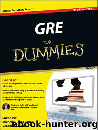 GRE for Dummies, Premier 7th Edition by Ron Woldoff & Joe Kraynak