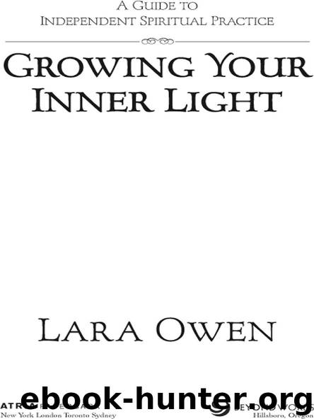 GROWING YOUR INNER LIGHT by LARA OWEN