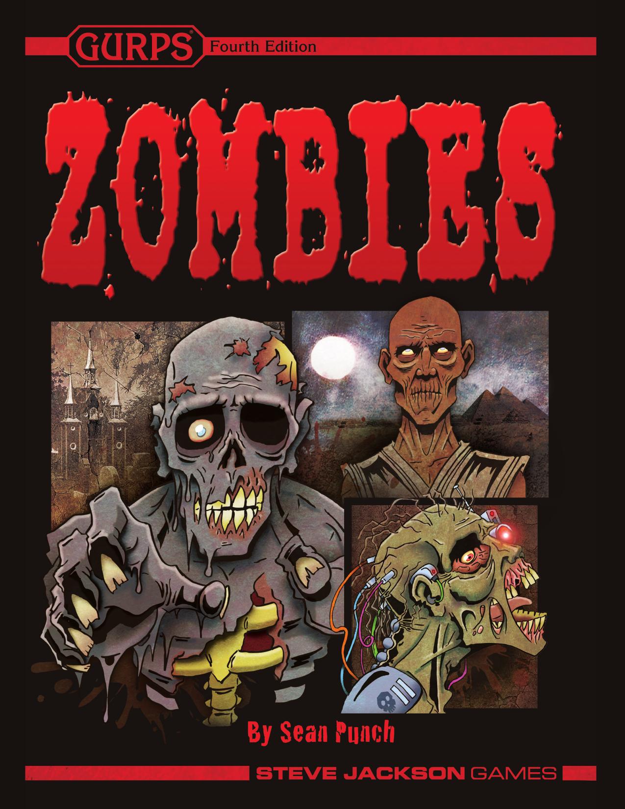 GURPS 4th edition. Zombies by Sean Punch