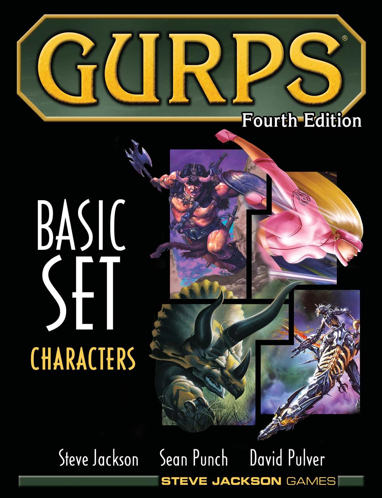GURPS Basic Set: Characters, 4th Edition by Steve Jackson Games