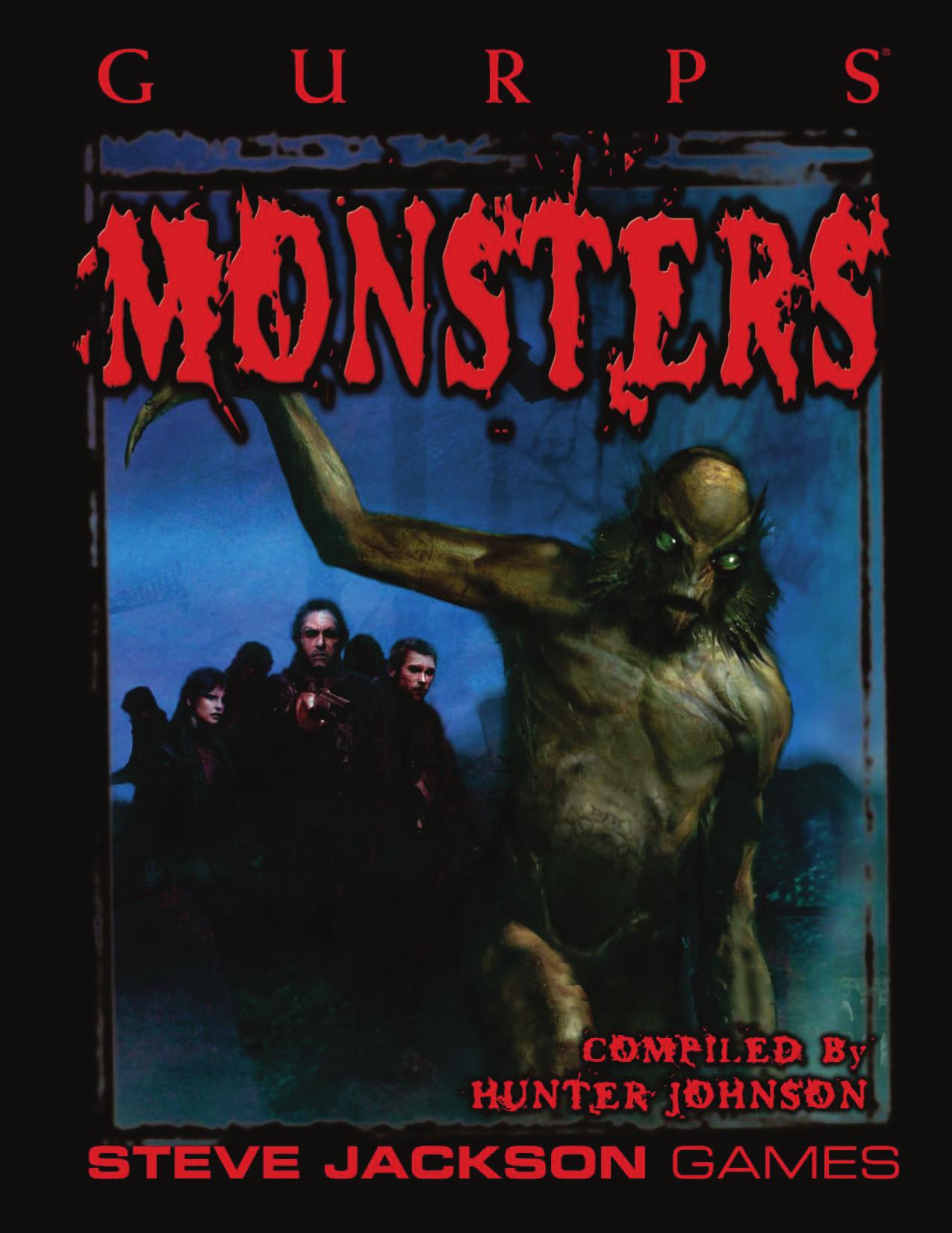 GURPS Classic: Monsters by Hunter Johnson