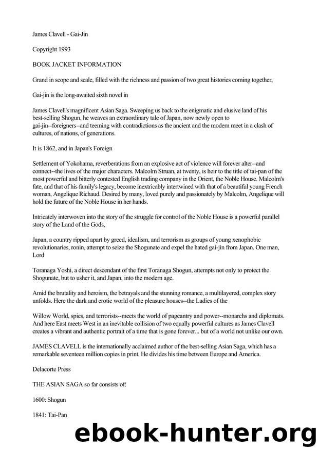 Gai Jin by James Clavell