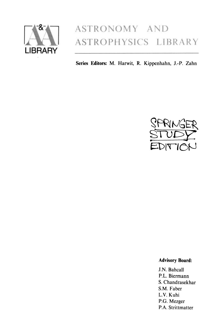 Galactic and Extragalactic Radio Astronomy by Chris J. Salter