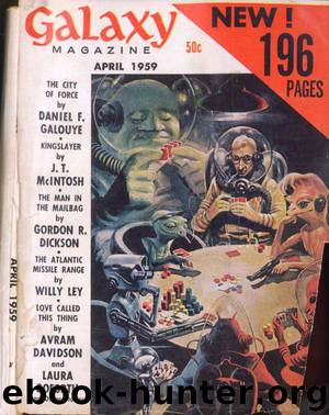 Galaxy Magazine (April 1959) by Galaxy