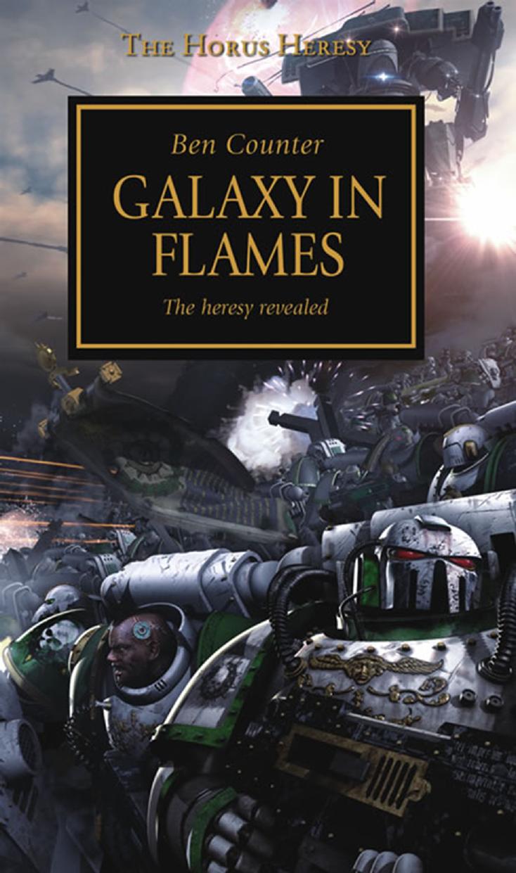 Galaxy in Flames by Ben Counter