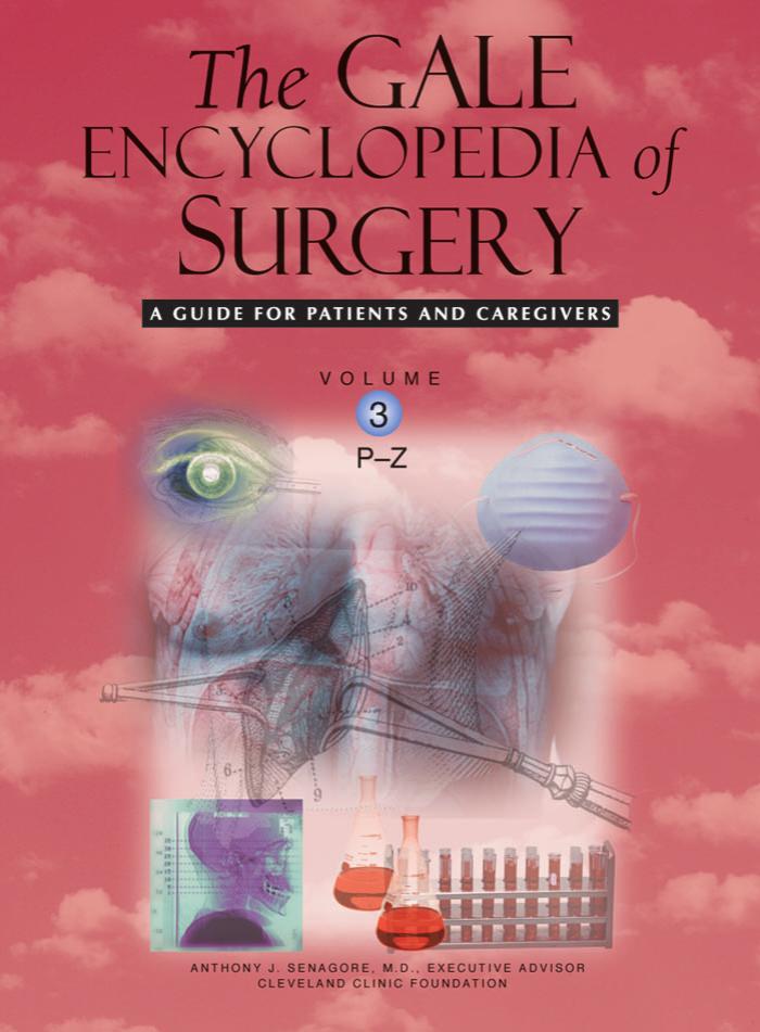 Gale Encyclopedia of Surgery Vol. 3 by Unknown