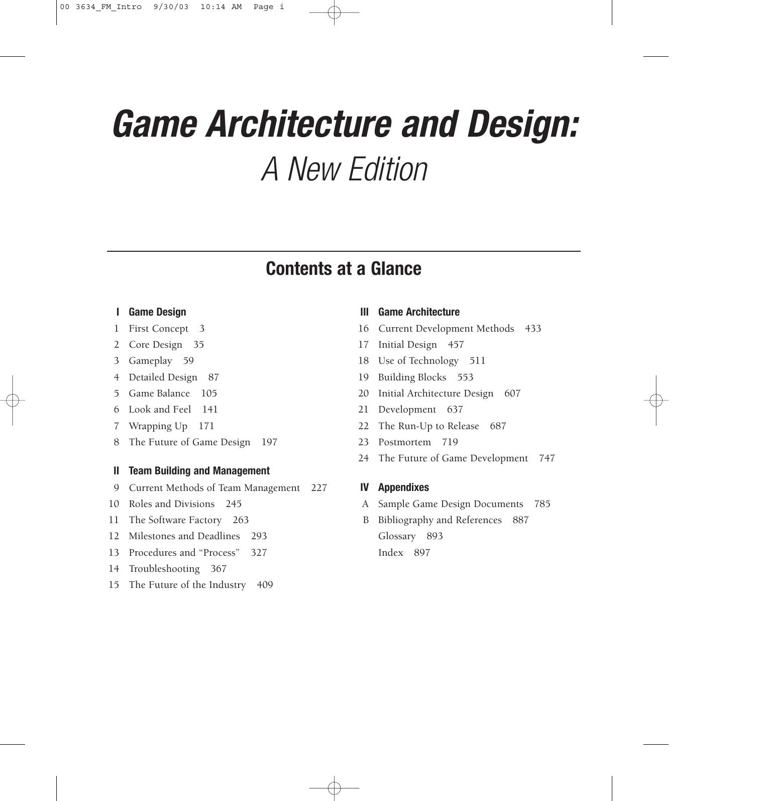 Game Architecture and Design by Andrew Rollings David Morris